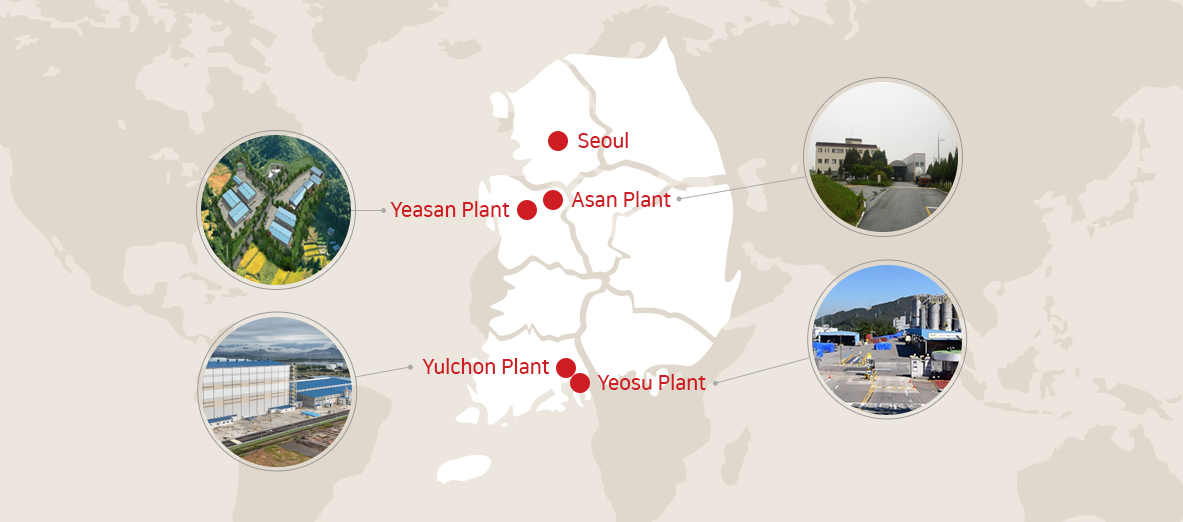 Plant Location Map